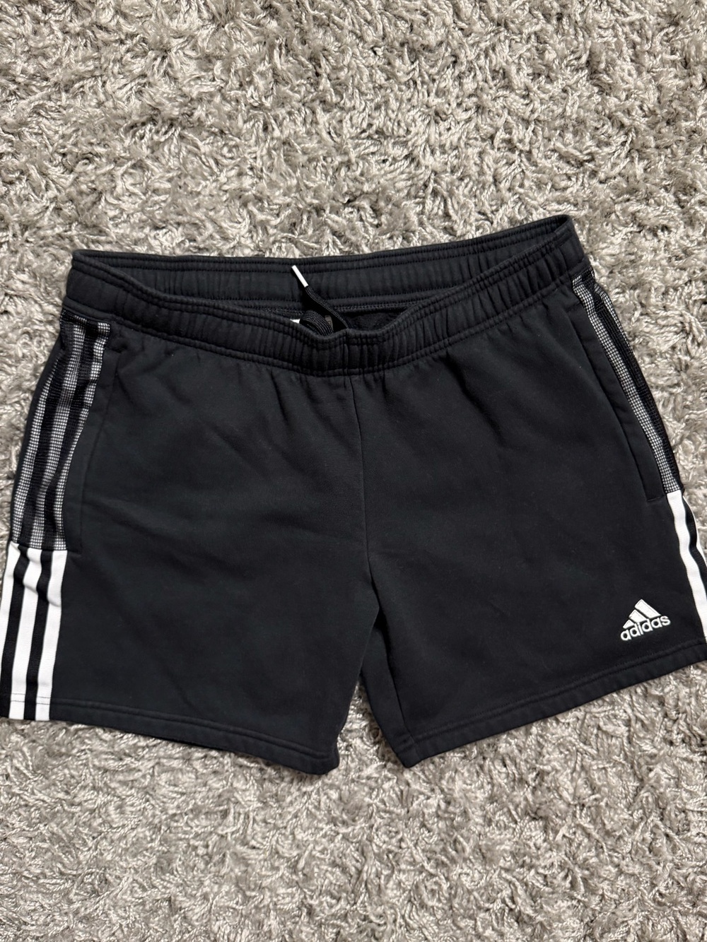 Adidas Black Sweatshorts